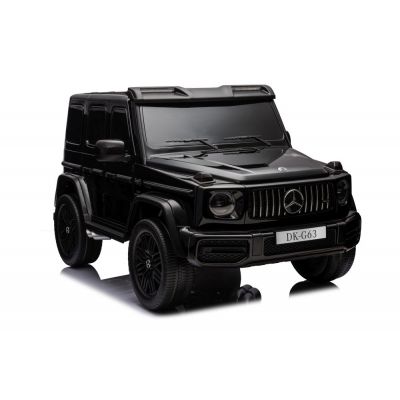 Masinuta electrica cu echipare Premium si licenta Mercedes G63 XXL 4x4 cu sunete si lumini Black 220W