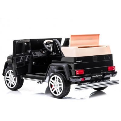Masinuta electrica 90W cu echipare Premium si telecomanda Mercedes A100 Black Painted