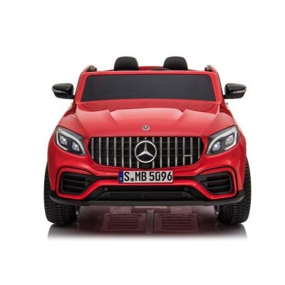 Masinuta electrica 180W cu echipare Premium si telecomanda roti EVA Mercedes GLC 63S QLS Red