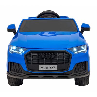 Masinuta electrica cu telecomanda Audi Q7 New Lift albastru 70W