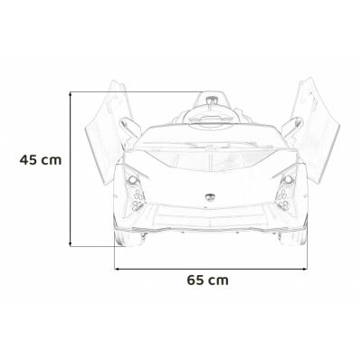 Masinuta electrica cu telecomanda Lamborghini Invencible roz 140W