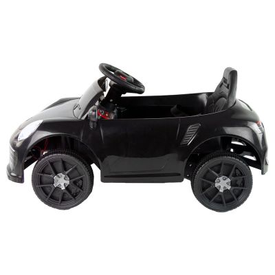 Masinuta electrica 90W cu telecomanda lumini si sunete Black