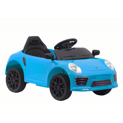 Masinuta electrica 90W cu telecomanda lumini si sunete Blue