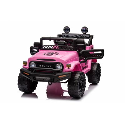 Masinuta electrica Editie Limitata Toyota FJ Cruiser Paint Pink 70W