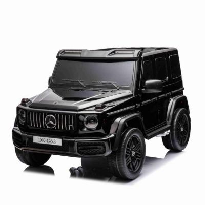 Masinuta electrica pentru 2 copii Mercedes G63, 4x4, 800W, 24V-14Ah, cu Mp3, neagra
