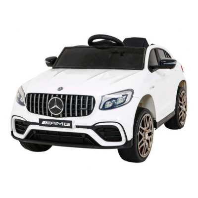 Masinuta electrica pentru copii  Mercedes AMG GLC63s 4x4 (5688) Alb - Autokids.ro