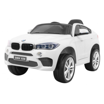 Masinuta electrica pentru copii BMW X6M (2199) Alb