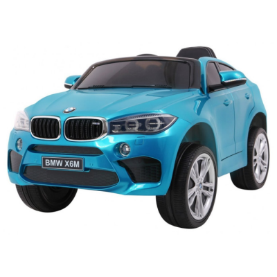 Masinuta electrica pentru copii BMW X6M (2199) Albastru metalizat