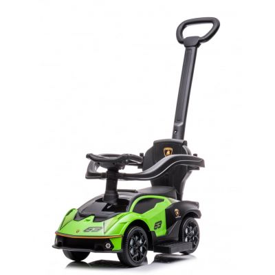 Masinuta premergator pentru copii, 2 in 1, Lamborghini Essenza SCV12, verde