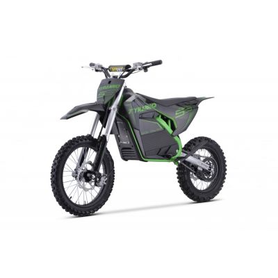 Motocicleta electrica E-Dirtbike Tyranno 2000W 19 16 72V 30Ah Lithiu ION, culoare verde