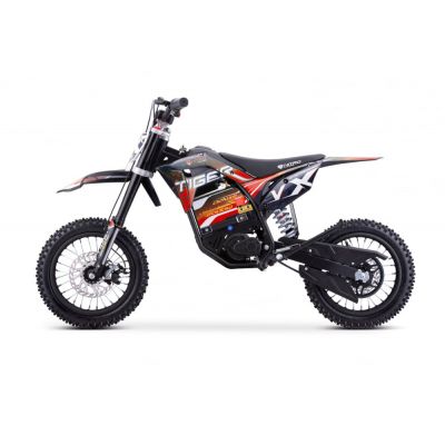Motocicleta electrica Nitro Tiger VX DLX  2000W 12 12 60V 13Ah Lithiu ION, culoare rosie