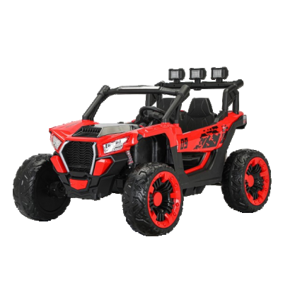 UTV electric 4x4, pentru 2 copii, Kinderauto RZR2000 180W 12V PREMIUM, rosu