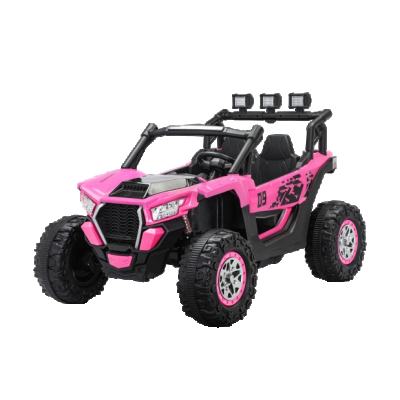 UTV electric 4x4, pentru 2 copii, Kinderauto RZR2000 180W 12V PREMIUM, roz
