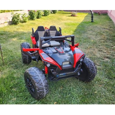 UTV electric pentru copii cu 2 locuri MONSTER TRUCK 4x4 24V 350W (SX2139) Rosu - Autokids.ro UTV electric pentru copii cu 2 locuri MONSTER TRUCK 4x4 24V 350W (SX2139) Rosu - Autokids.ro
