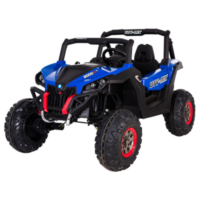 Masinuta electrica pentru copii cu 2 locuri UTV BUGGY POWER 180W 4x4 (ХМХ-603) Albastru - Autokids.ro