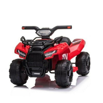 ATV electric copii, Baby Mix, 6V, Pana la 25 kg, Cu sunete, Cu sezut confortabil, Honda Red