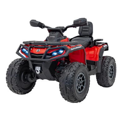 ATV electric pentru copii Autokids Can-Am Outlander 3-10 ani 12V 4x4, 180 W cu viteza 3-6 km/h, roti eva, cu telecomanda atv copii (ca005)