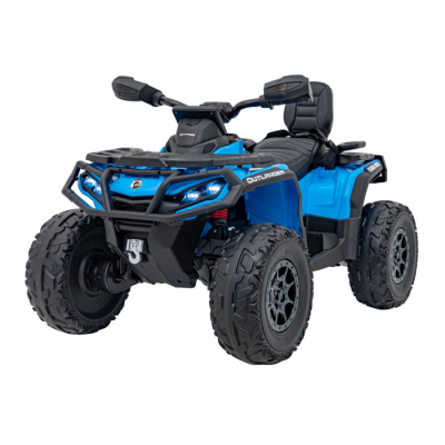 ATV electric pentru copii Autokids Can-Am Outlander 3-10 ani 12V 4x4, 180 W cu viteza 3-6 km/h, roti eva, cu telecomanda atv copii (ca005)