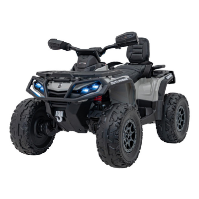 ATV electric pentru copii Autokids Can-Am Outlander 3-10 ani 12V 4x4, 180 W cu viteza 3-6 km/h, roti eva, cu telecomanda atv copii (ca005)