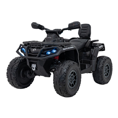 ATV electric pentru copii Autokids Can-Am Outlander 3-10 ani 12V 4x4, 180 W cu viteza 3-6 km/h, roti eva, cu telecomanda atv copii (ca005)