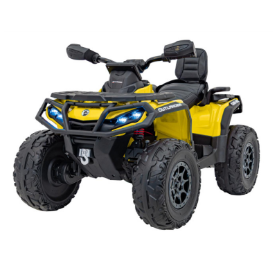 ATV electric pentru copii Autokids Can-Am Outlander 3-10 ani 24V 4x4, 800 W cu viteza 6-9 km/h, roti eva  atv copii (ca005)