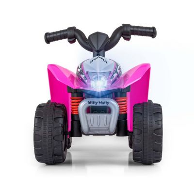 Atv electric pentru copii Honda Pink 30W 18-36 luni cu licenta, sunete si lumini
