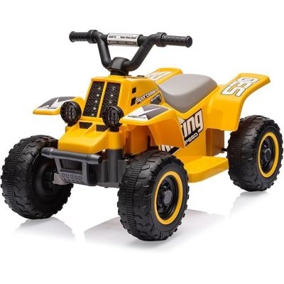 ATV electric pentru copii, Kinderauto CUBA 35W 6V cu telecomanda inclusa, galben