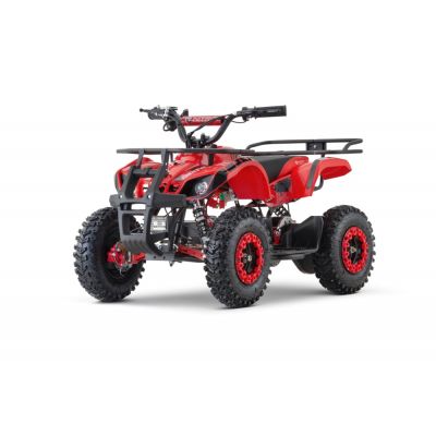 ATV electric pentru copii NITRO Torino Quad 1200W 48V Snowy Tyre, culoare rosie