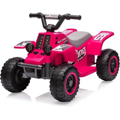 ATV electric pentru fetite, Kinderauto CUBA 35W 6V cu telecomanda inclusa, Rose