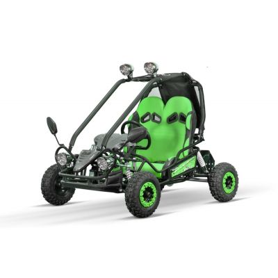 Buggy electric pentru 2 copii NITRO Gokart Hunt 650W 36V 20Ah, culoare verde