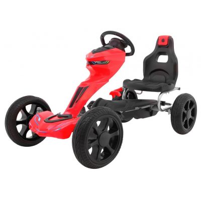 Kart cu pedale pentru copii Grand Ride (1502) Rosu - Autokids.ro Kart cu pedale pentru copii Grand Ride (1502) Rosu - Autokids.ro