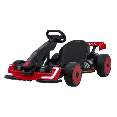 Kart electric drift pentru copii 5-13 ani Autokids Audi Drift 24V 300W  cu viteza 6-13 km/h, sarcina max pana la 50kg