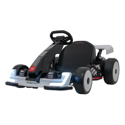Kart electric pentru copii Autokids Audi Drift 24V 300W (007) Alb - Autokids.ro