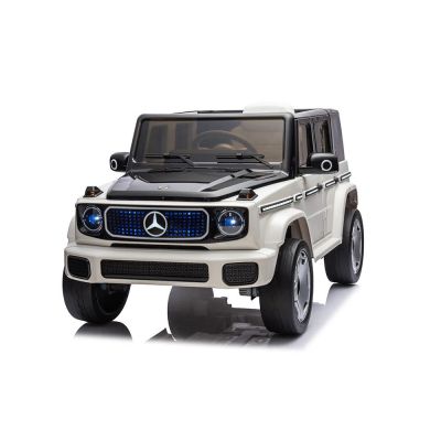 Masina cu acumulator 12 V Pinghu Mercedes Benz Alb