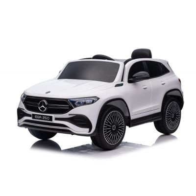 Masinuta electrica 4x4, pentru copii, Mercedes EQA 140W 12V premium, culoare Alba