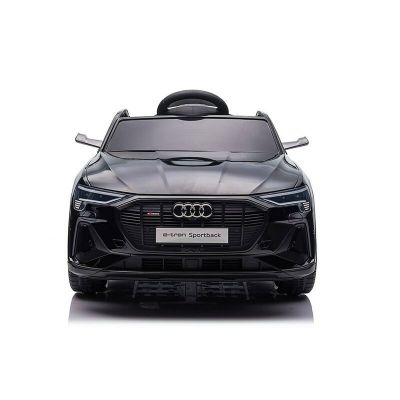 Masinuta electrica, Baby Mix, AUDI Q4 e-tron Sportback, Cu lumini LED si muzica, 3-8 ani, Black