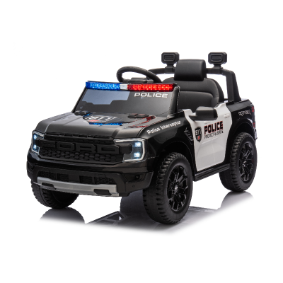 Masinuta electrica copii Ford F-150 Police cu licenta,statie politie,telecomanda 2.4G,acumulator 12V4.5Ah, doua motoare, lumini led, oglinzi retrovizoare, usi cu deschidere