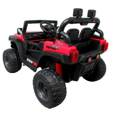 Masinuta electrica cu telecomanda pentru copii R-Sport X16 Rosu 110x70x68 cm, varsta 1-5 ani, roti Eva, scaun din piele Eco, putere 90W