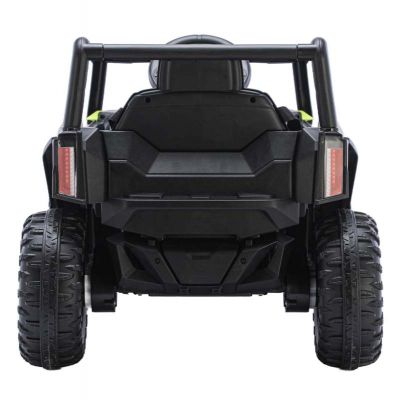 Masinuta electrica de teren pentru copii Nichiduta Off Road UTV Talon i-4WD Green cu telecomanda,acumulator 12V,2 motoare,scaun din piele,pornire la buton,2 viteze,slow start,suspensii,usbmp3bluetooth