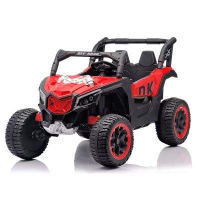 Masinuta electrica Nichiduta Off Road 4x4 Red,acumulator 12V4.5Ah,roti robuste cu anvelope EVA,telecomanda 2.4G