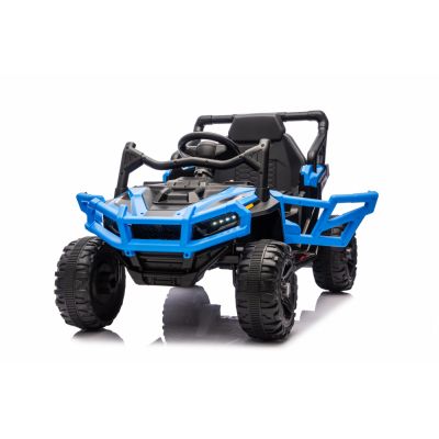 Masinuta electrica Nichiduta Off Road UTV Blue cu telecomanda 2.4G,acumulator 12V4.5Ah,doua motoarex35W,slow start,roti robuste cu rulment,suspensii,usi cu deschidere,bluetooth