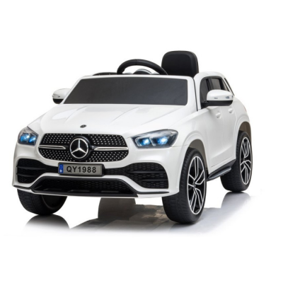 Masinuta electrica pentru copii 1-6 ani Mercedes GLE450 Lux Fast edition 90W roti moi scaun tapitat Telecomanda 2.4GHz lumini led masina copii 3 ani