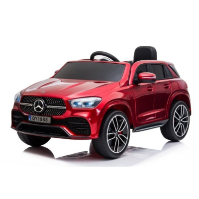 Masinuta electrica pentru copii 1-6 ani Mercedes GLE450 Lux Fast edition 90W roti moi scaun tapitat Telecomanda 2.4GHz lumini led masina copii 3 ani