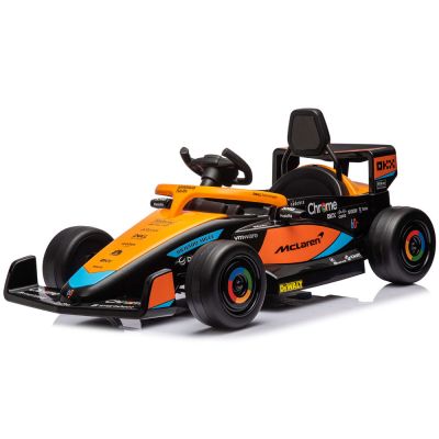 Masinuta electrica pentru copii Chipolino McLaren Formula 1 Orange cu telecomanda, greutate admisa 30 kg