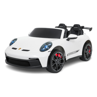 Masinuta electrica pentru copii cu 2 locuri PORSCHE GT3 STRONG 24V (P911-mp4) Alb - Autokids.ro