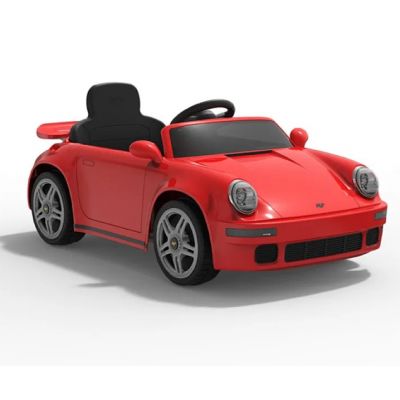 Masinuta electrica pentru copii cu licenta Porsche RUF CTR Rosu echipare premium,telecomanda 2,4G,2 motoarex45w,roti EVA,scaun din piele,suspensii,sistem troller,bluetooth,display baterie,usi cu deschidere,lumini LED,muzica
