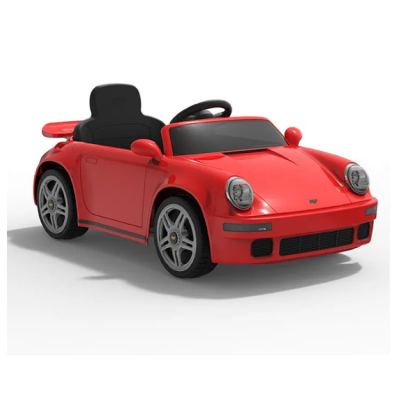 Masinuta electrica pentru copii cu licenta Porsche RUF CTR Rosu echipare premium,telecomanda 2,4G,2 motoarex45w,roti EVA,scaun din piele,suspensii,sistem troller,bluetooth,display baterie,usi cu deschidere,lumini LED,muzica