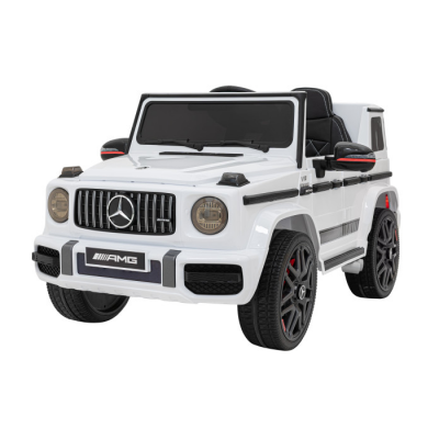 Masinuta electrica pentru copii Mercedes AMG G63 12V 60W (BBH-0002LD) Alb - Autokids.ro