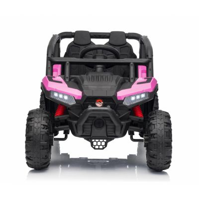 Masinuta electrica pentru copii Nichiduta 4WD Sports Pink 12V,cu telecomanda 2.4G,usi cu deschidere,2 motoare,lumini led,roti robuste