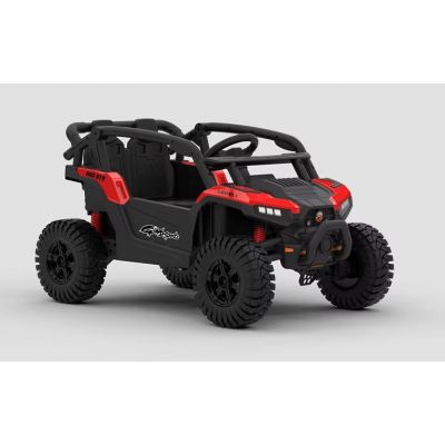 Masinuta electrica pentru copii Nichiduta 4WD Sports Red 12V,cu telecomanda 2.4G,usi cu deschidere,2 motoare,lumini led,roti robuste